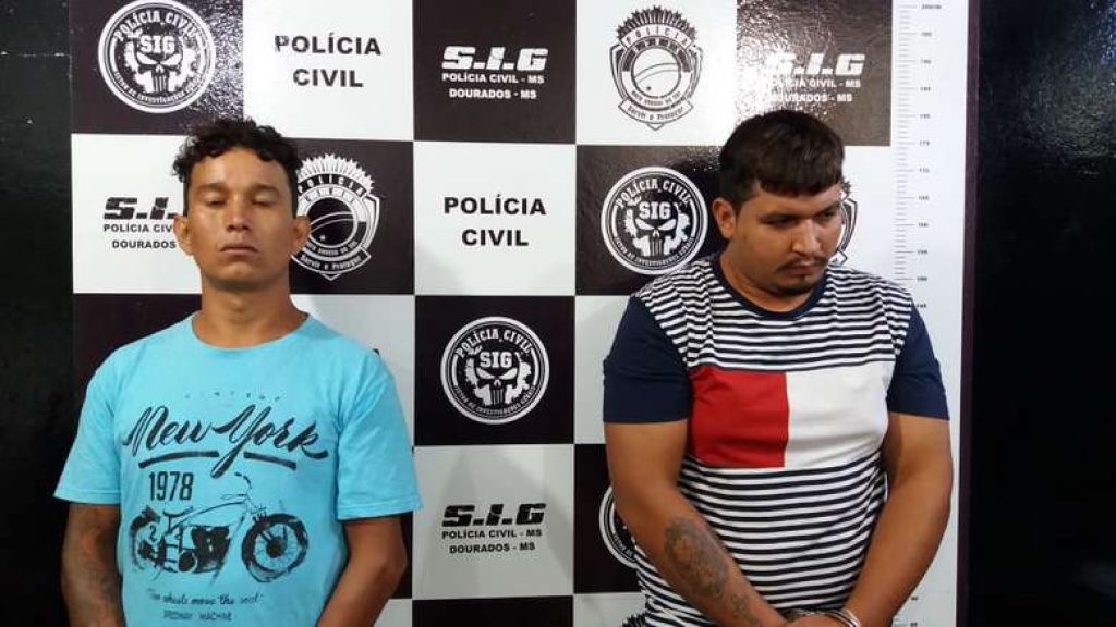 Na sequência: Thiago e Maicon -  Foto: Sidnei Bronka