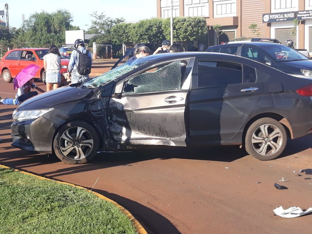 carro Honda City, com placas FOW 7318, de Araçatuba (SP) - foto: divulgação/94FM