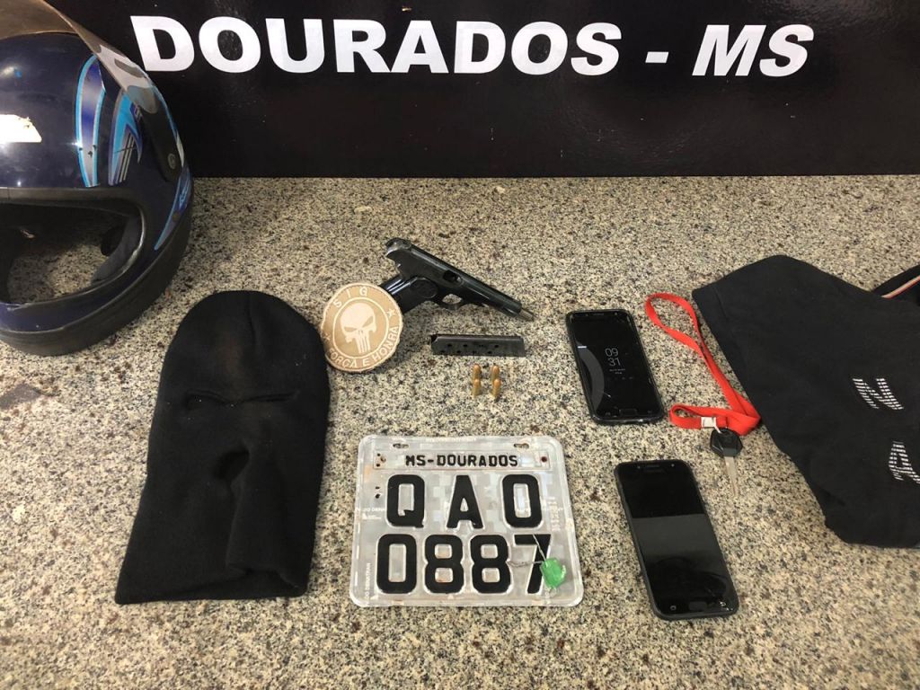 Objetos apreendidos na casa do acusado - Foto: Polícia Civil
