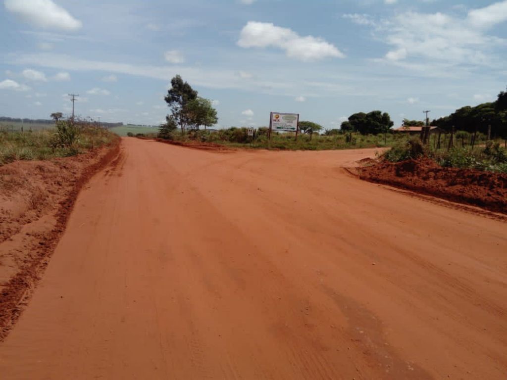 Trecho da MS-473, próximo ao pesqueiro Campestre. - Foto: Divulgação/Agesul