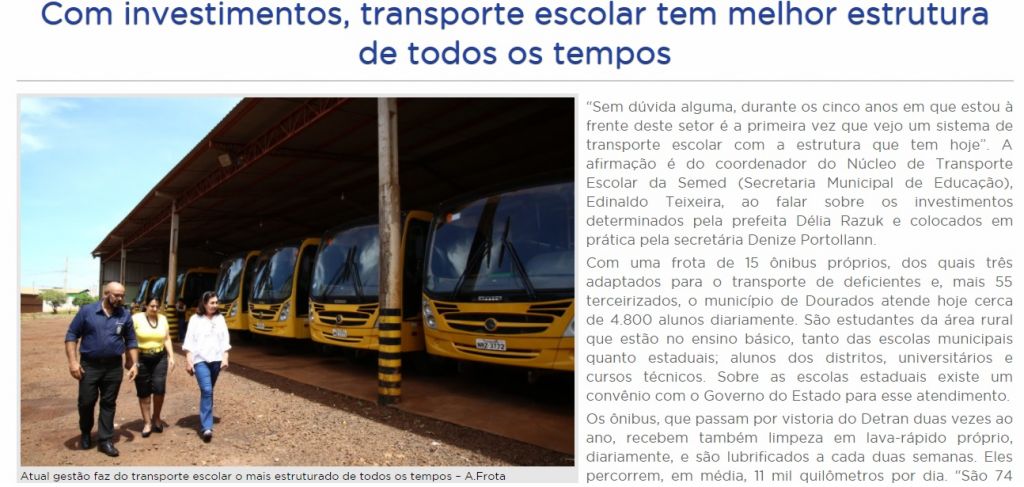 Prefeitura de Dourados alega que