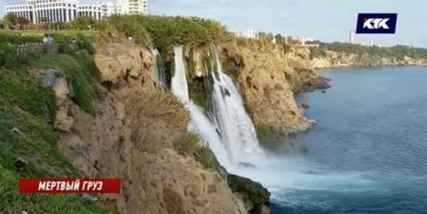 ocal onde Olesya Suspitsyna caiu de altura de 35 metros - Foto: Reprodução de TV