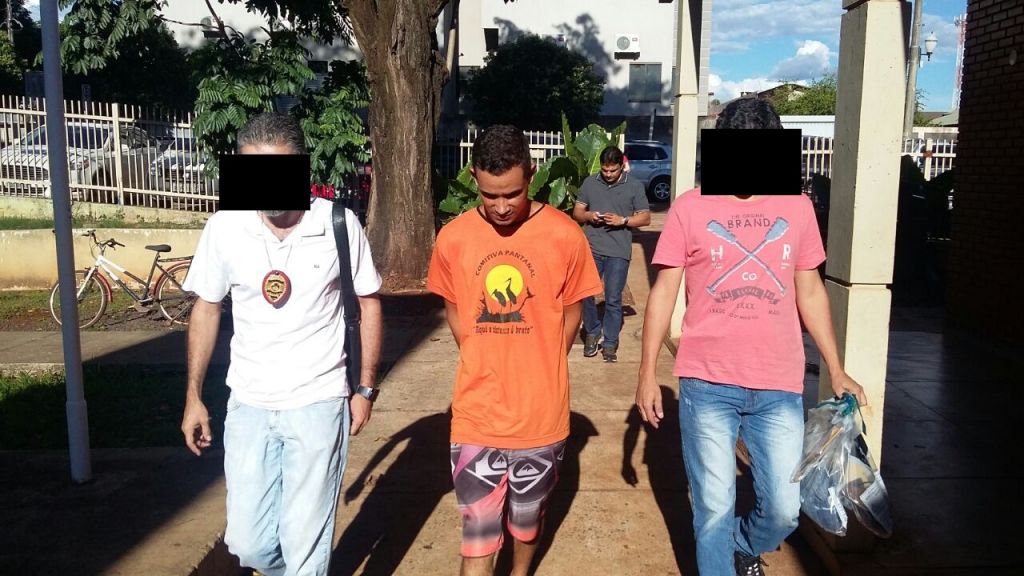 Juliander de Oliveira Alcântara, de 25 anos, foi preso pelo SIG no dia 17 de fevereiro (Foto: Sidnei Bronka)