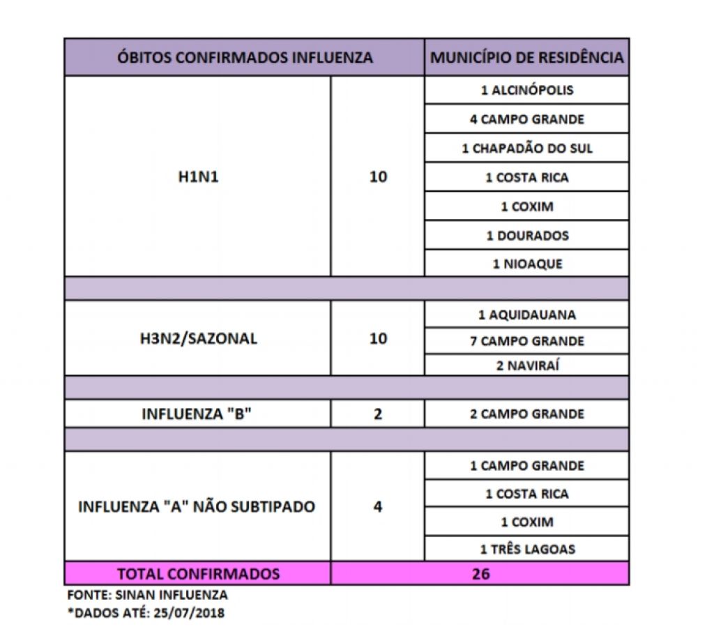 Balanço divulgado pela SES - reprodução/SES