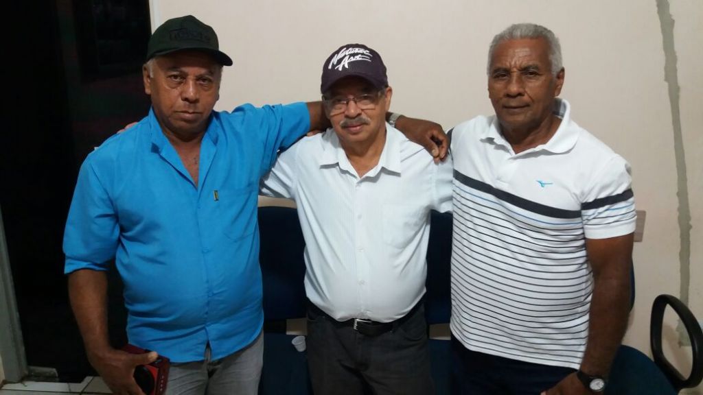 Pedro, Gilberto e Gildo (Foto: Karol Chicoski)