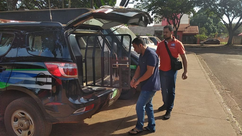 Edson foi preso no dia seguinte ao crime, quando tentava fugir para o Mato Grosso (Foto: Adilson Domingos/Arquivo)
