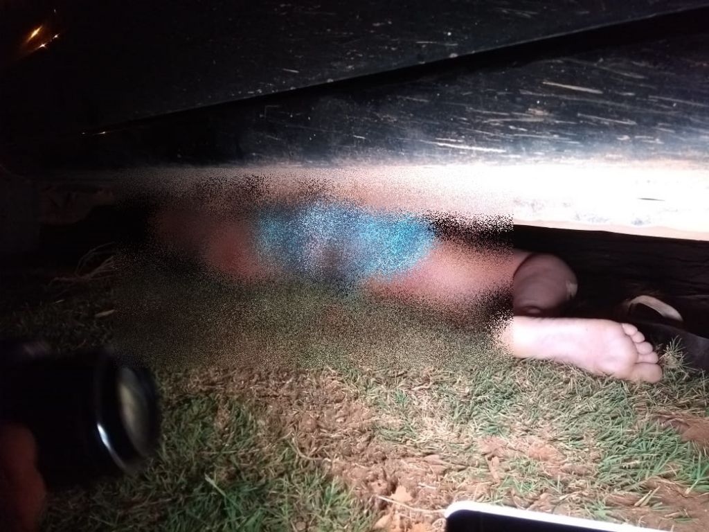 A mulher morreu na hora - Foto divulgação