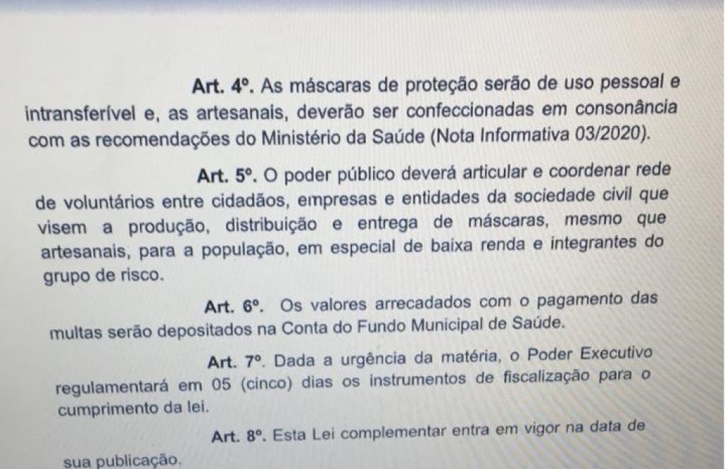 Texto original aprovado pela Câmara teve artigos vetados pela prefeita (Foto: Reprodução)