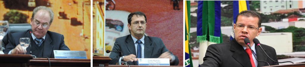 Idenor Machado, Cirilo Ramão e Pedro Pepa são acusados de chefiarem esquema criminoso (Foto: Reprodução)