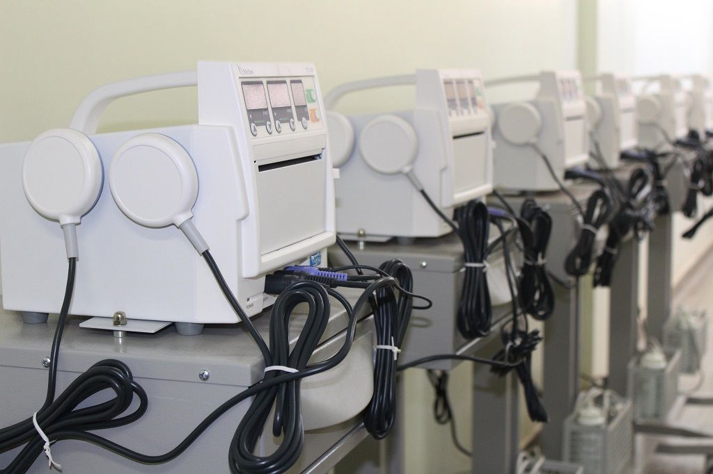 Novos cardiotocógrafos adquiridos para a linha materno-infantil do HU-UFGD (Foto: Divulgação)