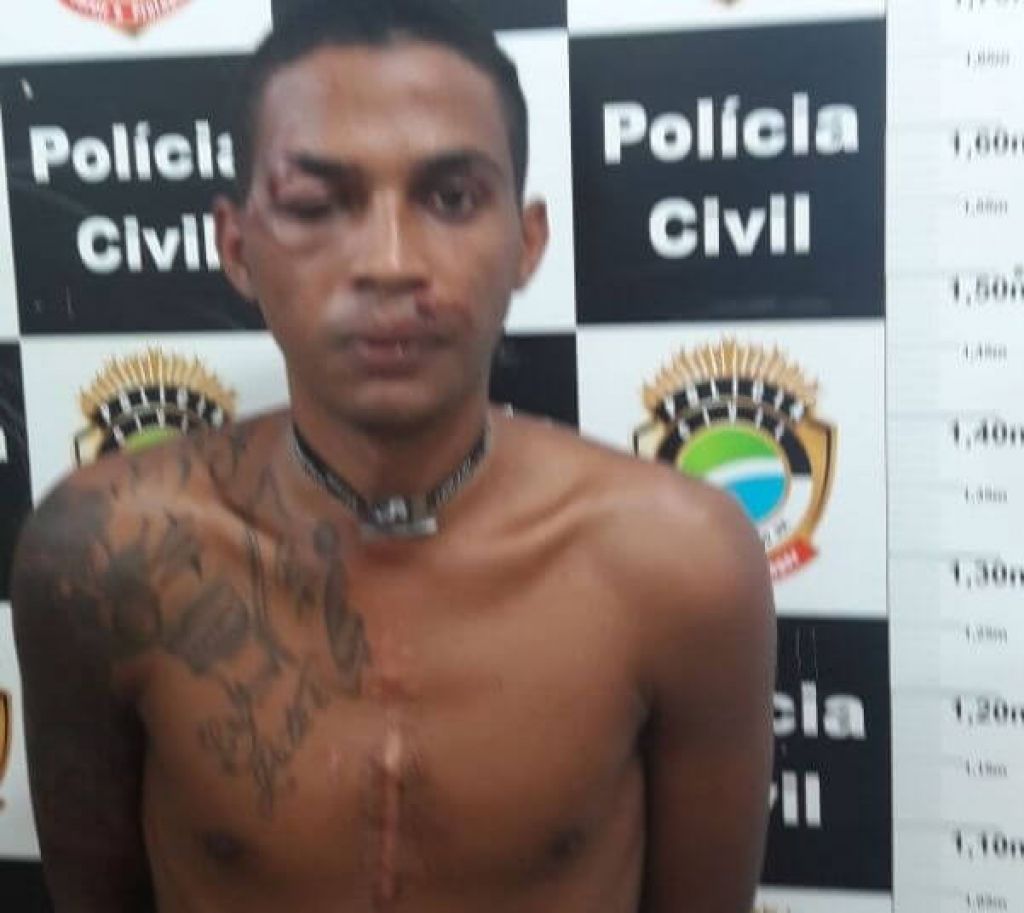 Jeferson foi preso no dia do crime, apontado como autor do disparo que matou Diego (Foto: Divulgação/Polícia Civil)