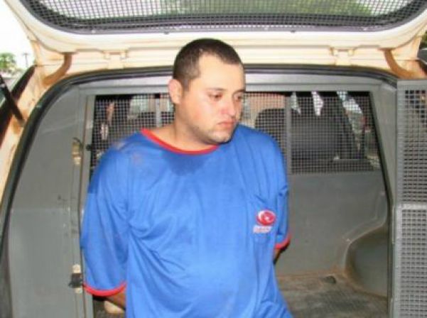 Rodrigo de Souza Barbosa Pinto estava preso por ter matado a própria esposa em 2012 (Foto: A Gazeta News)