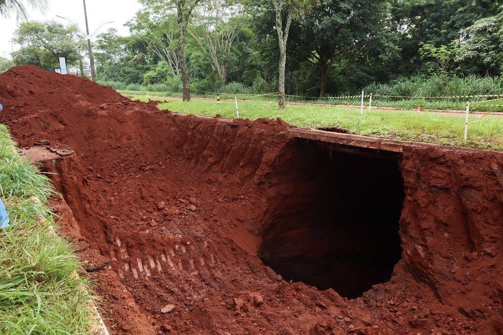 Início da obra na Presidente Vargas - Foto: divulgação