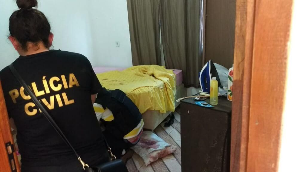 Crime foi cometido na casa da vítima, no Jardim Pelicano, em Dourados (Foto: Sidnei Bronka/Arquivo)