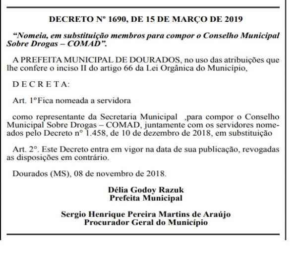 Decreto publicado ontem estava incorreto (Foto: Reprodução)