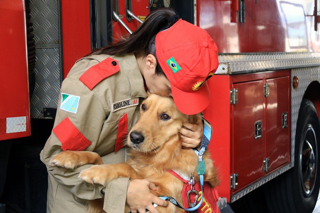 Otto e Caroline (Foto: Edemir Rodrigues)