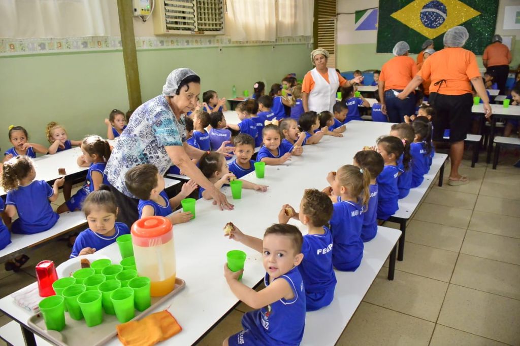 Na Creche André Luiz, crianças são atendidas em tempo integral, das 7h às 17h (Foto: Eliel Oliveira/Divulgação)