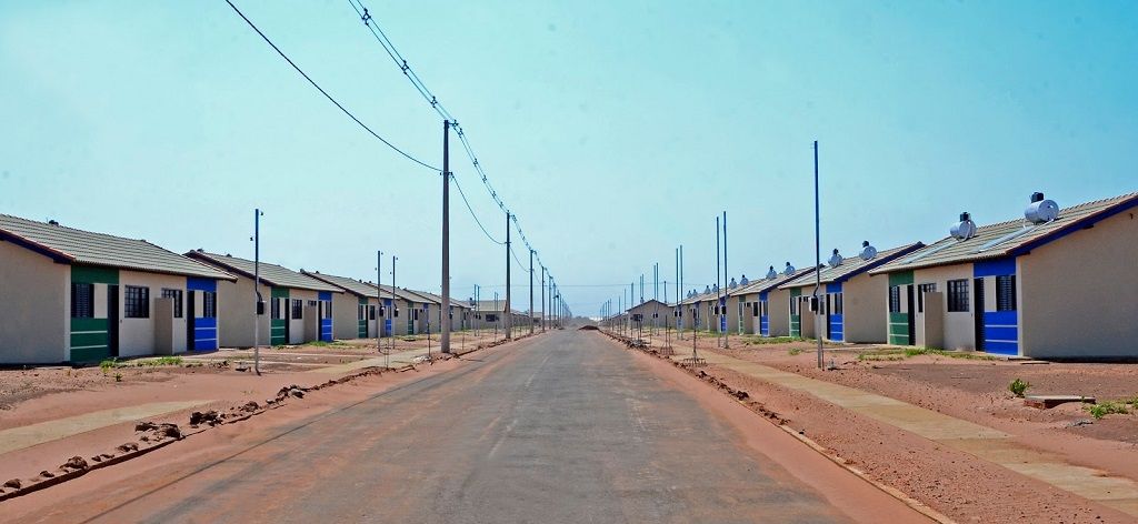 Residencial Kamel Saad é o maior da cidade de Ponta Porã (Foto: Lucho Rocha)