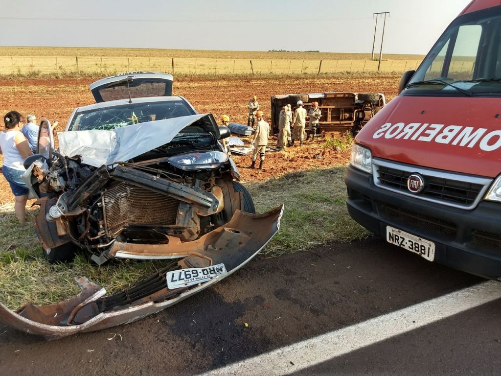 Trecho entre Dourados e Ponta Porã na BR-463 teve três mortes em 48 horas (Foto: Sidnei Bronka/94FM)