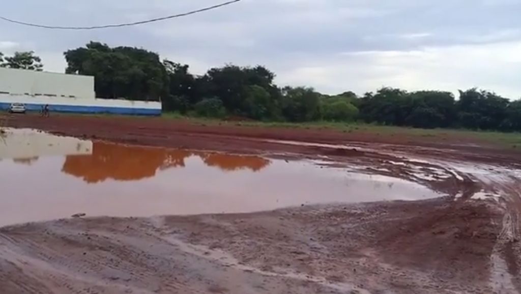 Lamaçal na frente de Ceim - Foto: divulgação