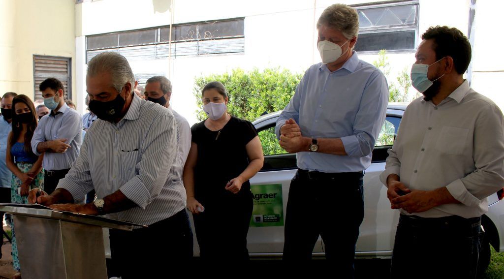 Governador Reinaldo Azambuja enfatiza a importância da parceria com a Sudeco para o setor produtivo e o turismo da região (Foto: Chico Ribeiro)