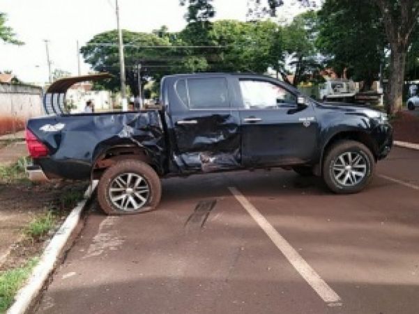 Caminhonete Toyota Hilux (Foto: Adilson Domingos)