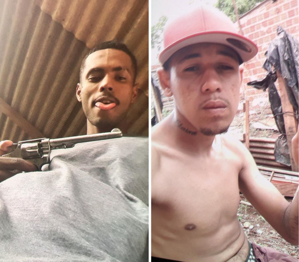 Artur e Rodrigo morreram na troca de tiros com a polícia em Dourados (Foto: 94FM)