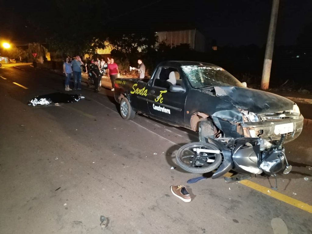 A vítima morreu antes mesmo da chegada do socorro - Foto: Sidnei Bronka