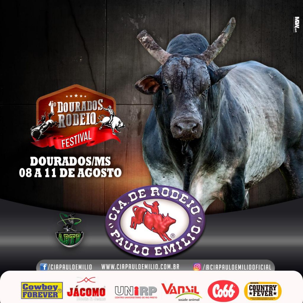 Festa do Peão de Boiadeiro de Dourados começa na semana que vem com shows e  rodeios