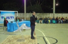Marçal esteve em Juti para inaugurar quadra poliesportiva coberta