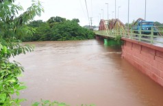 Rio Aquidauana atinge nível de alerta e Defesa Civil monitora situação (Foto: reprodução)