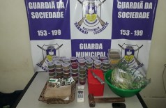 Itens furtados pelo trio - Foto: Guarda Municipal