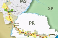 Linha férrea vai ligar Maracaju ao porto de Paranaguá