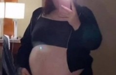 Gracie ficou grávida novamente duas semanas após dar à luz Foto: Reprodução/TikTok