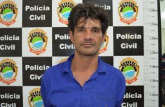 Daniel Coinete da Silva de 44 anos, morador no jardim Santo André, foi autuado em flagrante acusado de furto (Sidnei Bronka)