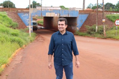 Marçal Filho pede solução para evitar alagamento em túnel  (Foto: divulgação)