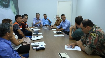 Reunião contou com a participação de representantes dos órgãos que farão a vistoria em Corumbá (Foto: Edemir Rodrigues)
