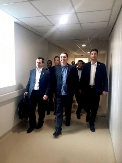 Presidente Jair Bolsonaro tem alta e deixa Hospital Albert Einstein, em São Paulo (Foto: Presidência da República)