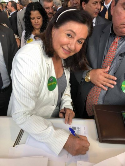 Prefeita Délia Razuk determinou exonerações e cortes para contingenciar R$ 31 milhões do orçamento (Foto: Divulgação)