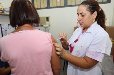Vacinação contra a gripe teve mais de 90% de cobertura em Dourados (Foto: A. Frota))
