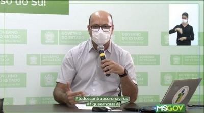 Coordenador de tecnologia da Secretaria de Estado de Saúde, Marcos Espíndola (Foto: Reprodução)