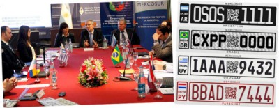 Mercosul vai padronizar placas em 2016