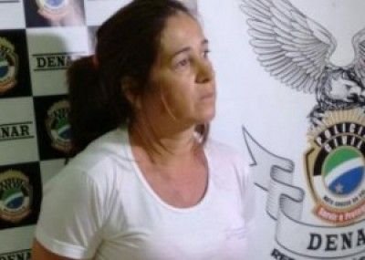A ajudante de produção e diarista Maria de Fatima Fernandes de 40 anos, foi presa em flagrante na manhã desta... (Filipe Prado)