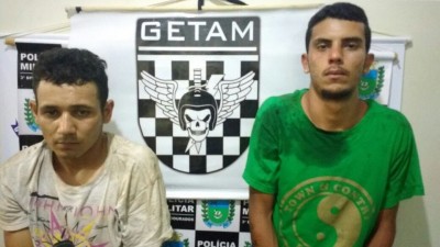 Juliano dos Santos Ramirez, de 23 anos, e Douglas Ananias da Silva, de 20 anos. ((Foto: Sidnei Bronka))