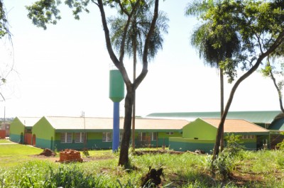 Escola Estadual Rita Angelina Barbosa Silveira ((Foto: Hedio Fazan))