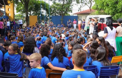 A iniciativa busca ampliar as oportunidades de aprendizado dentro da unidade escolar em Dourados. Foto: A. Frota