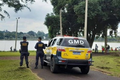 Homem foi detido por uma equipe da Guarda Municipal que fica no local; Foto: Divulgação/GMD