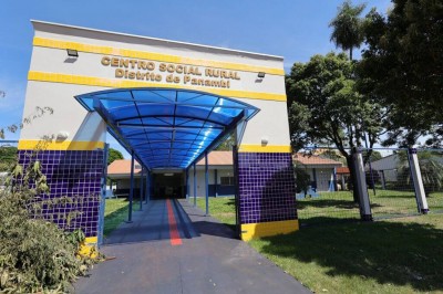Reforma do Centro Social do distrito de Panambi será entregue nesta terça-feira – Foto: A. Frota