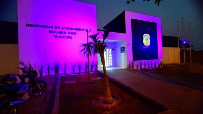 Sede da Delegacia de Atendimento à Mulher, em Dourados; Foto: Divulgação/PC