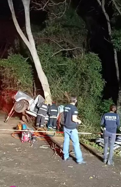 Tragédia aconteceu no sabado a noite. (Por Dhione Tito Jornal Fátima News)